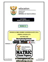 2008pp IsiXhosa SAL P1 Nov 2008 Memo Eastern Cape.pdf